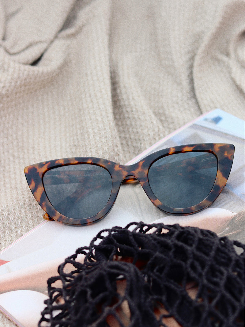 SANTA MONICA SUNGLASSES - TORTOISE BROWN