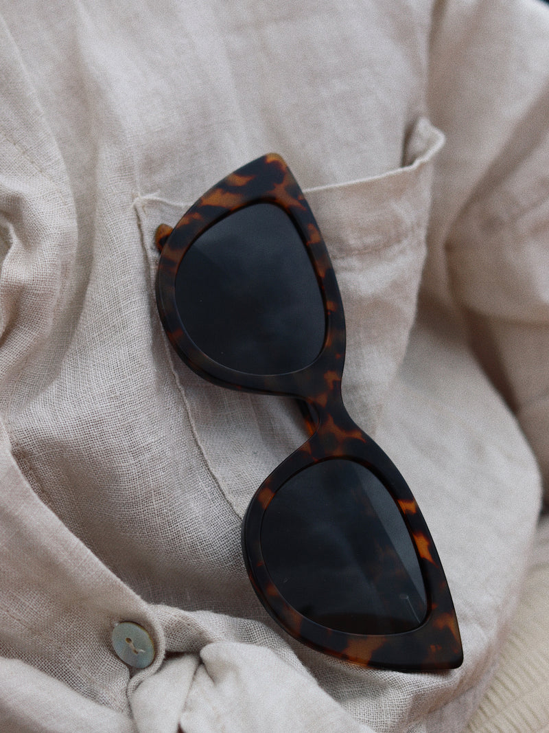 SANTA MONICA SUNGLASSES - TORTOISE BROWN